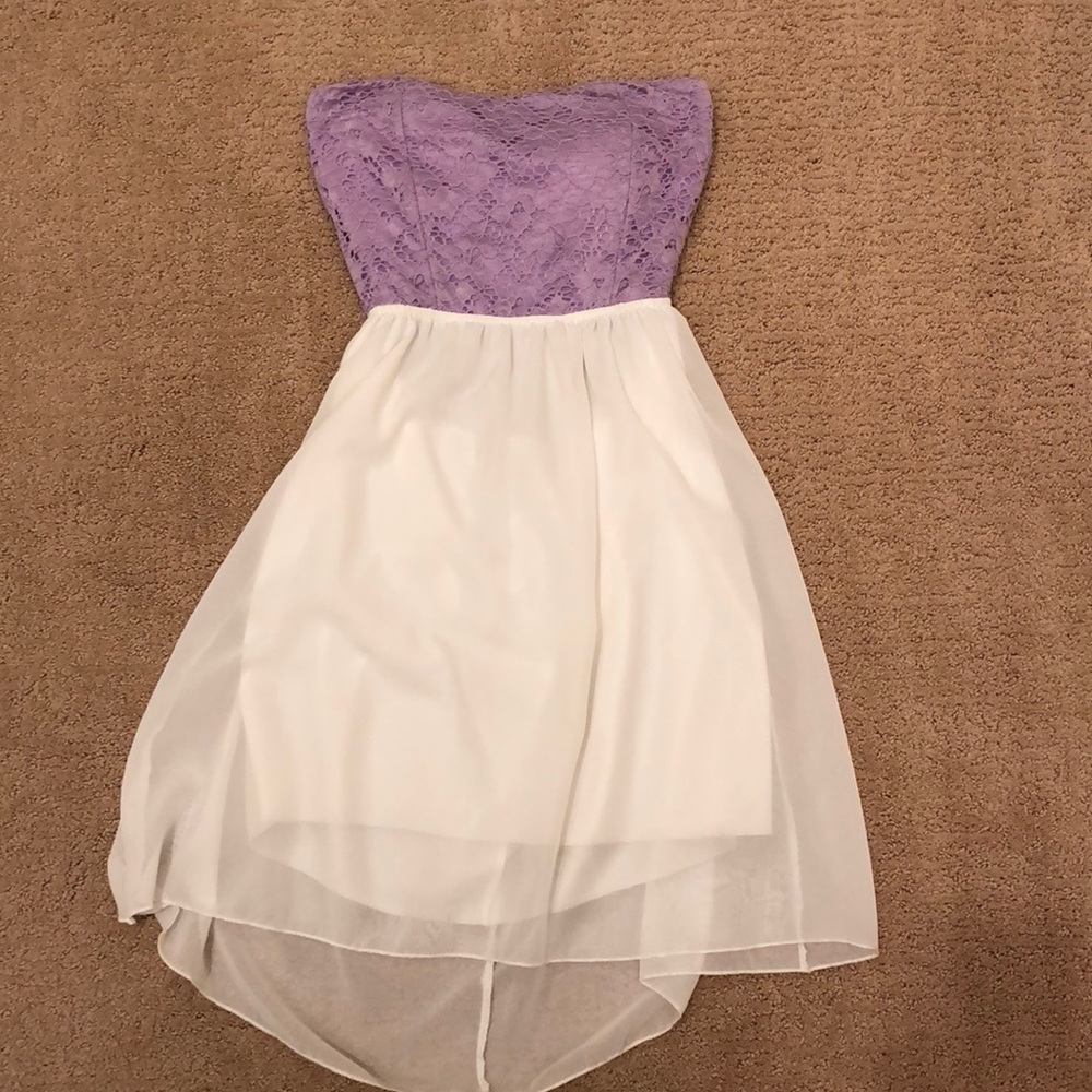 POETRY strapless dress